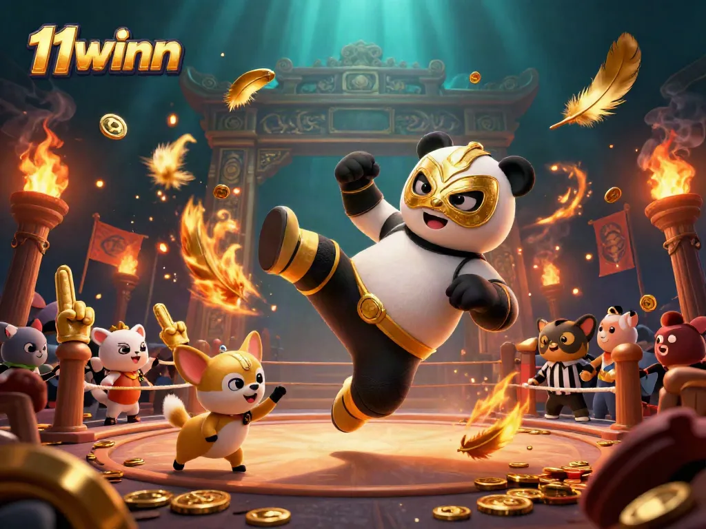 Experience thrilling action at 11winn with dynamic animal characters in a lively casino atmosphere.